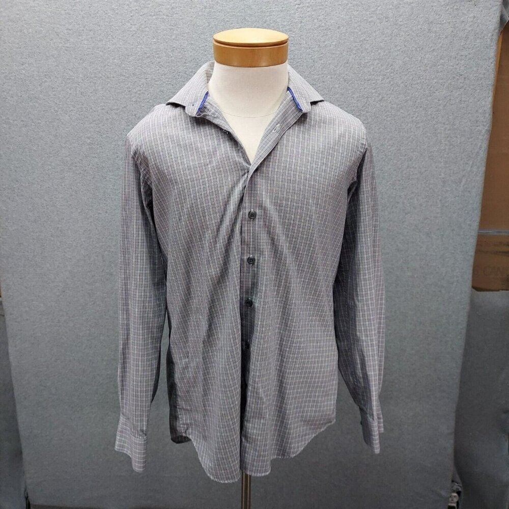 Proper Shirting Mens Classic Fit Shirt White 2 Ply Long‎ Sleeve Size 16.5